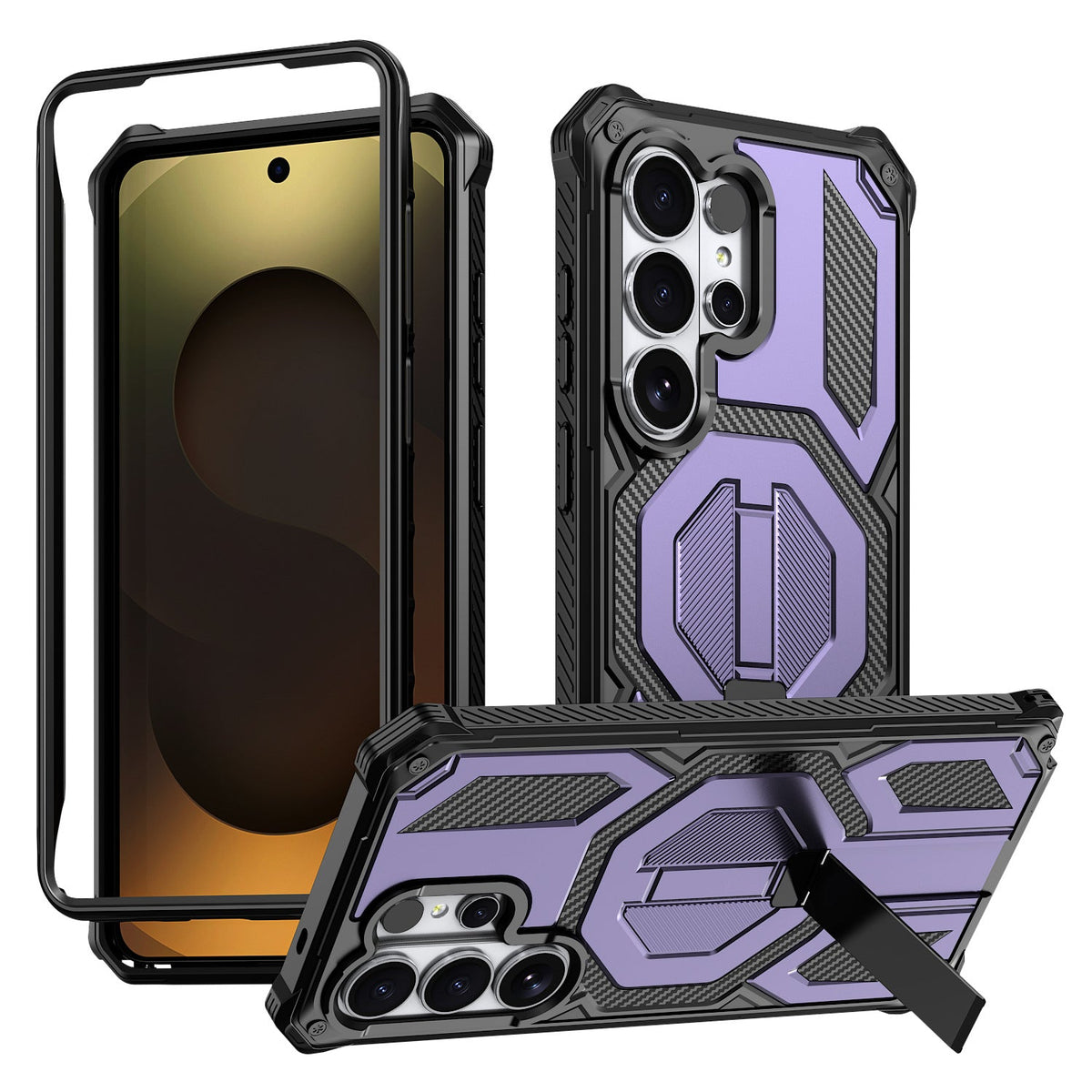Military Grade Rugged Phone Case Ultimate 3 Layer Protection For Samsung S26 S25 S24 Series for Samsung Galaxy - view 6