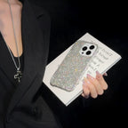 Aurora Ice Rhinestone iPhone Case Full Crystal Bling - back detail