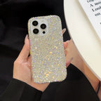 Aurora Ice Rhinestone iPhone Case Full Crystal Bling - front view