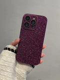 Berry After Dark Rhinestone iPhone Case Full Bling Cover - front view