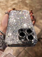 Silver Stardust Glitter iPhone Case - view 7