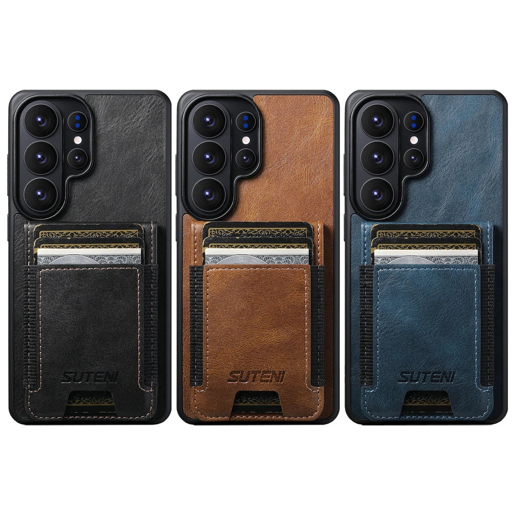 Samsung Galaxy S26 Ultra Leather Wallet Case with Vertical Card Slots - view 7