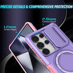 Samsung Galaxy S26 Series Rugged Hybrid Armor Magnetic Case - side angle