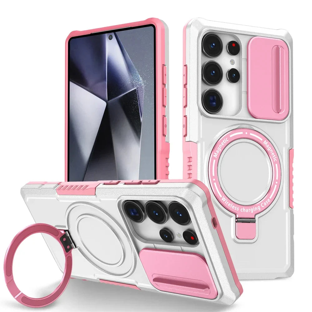 Samsung Galaxy S26 Series Rugged Hybrid Armor Magnetic Case - view 14