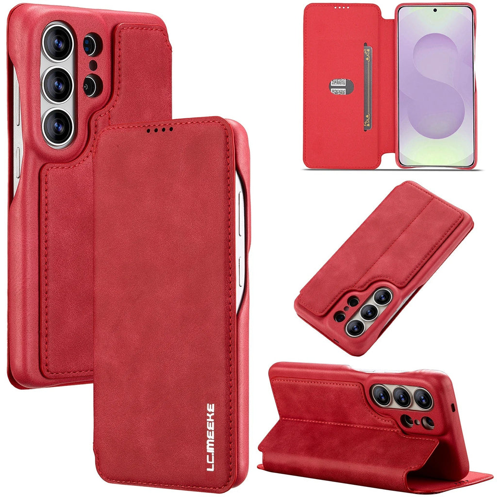 Samsung Galaxy S26 Series Leather Wallet Case with Kickstand - view 9