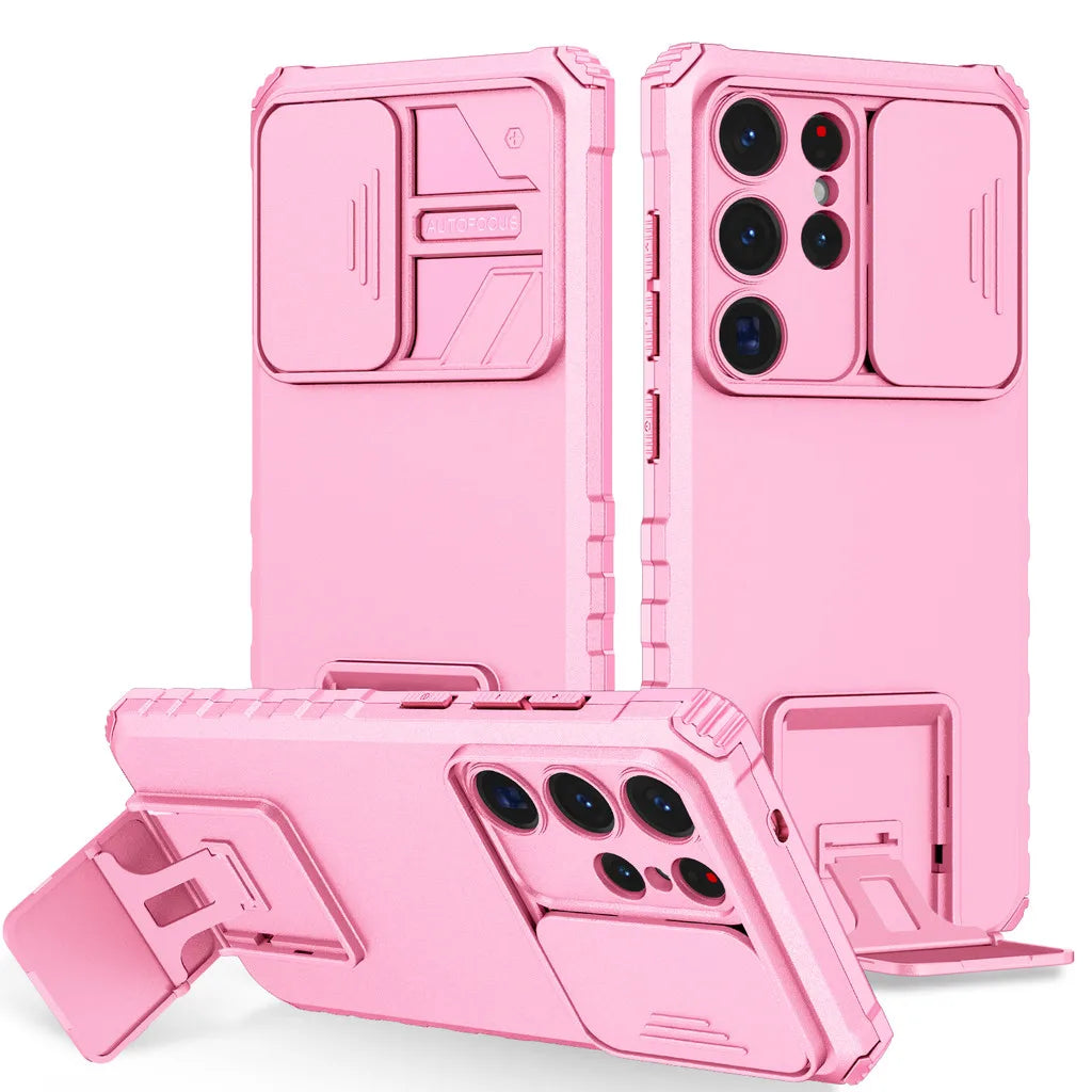 Samsung Galaxy S24 Series Anti Drop Airbag Case with Camera Slide Cover - view 9