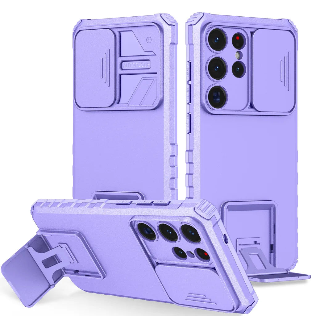 Samsung Galaxy S24 Series Anti Drop Airbag Case with Camera Slide Cover - view 13