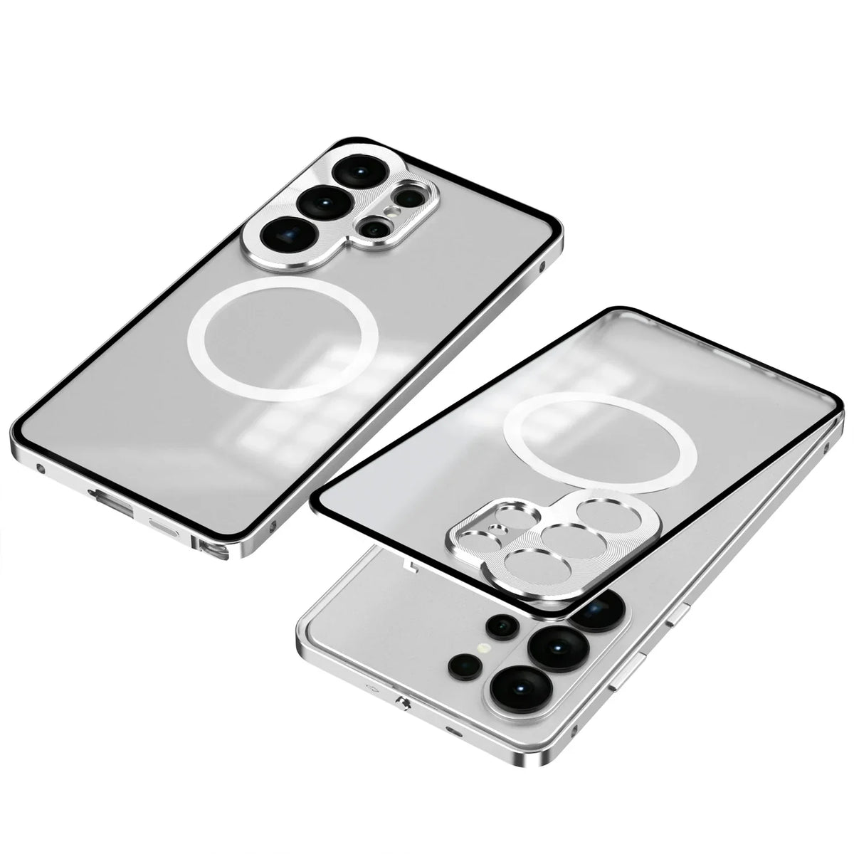 Magnetic Aluminum Alloy Case with Metal Lens Cover for Samsung Galaxy - view 10