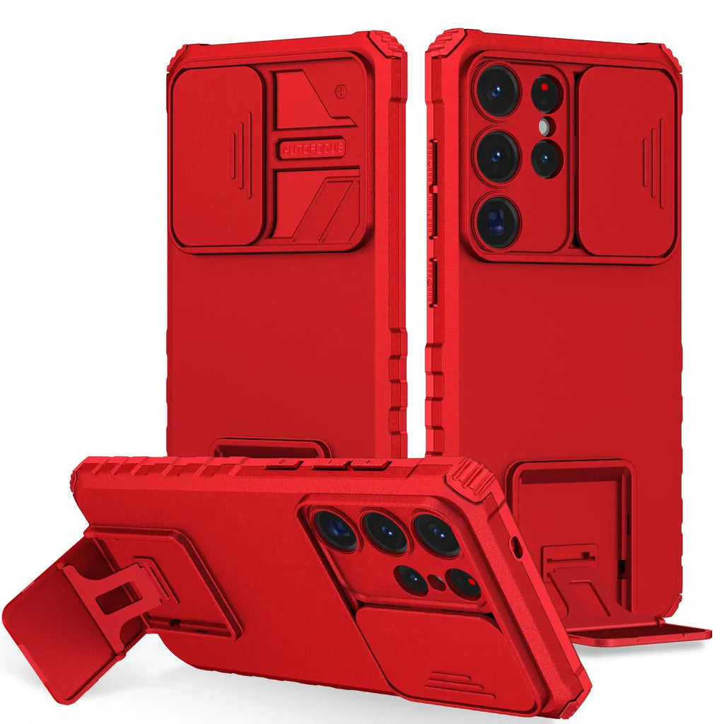 Samsung Galaxy S24 Series Anti Drop Airbag Case with Camera Slide Cover - view 14