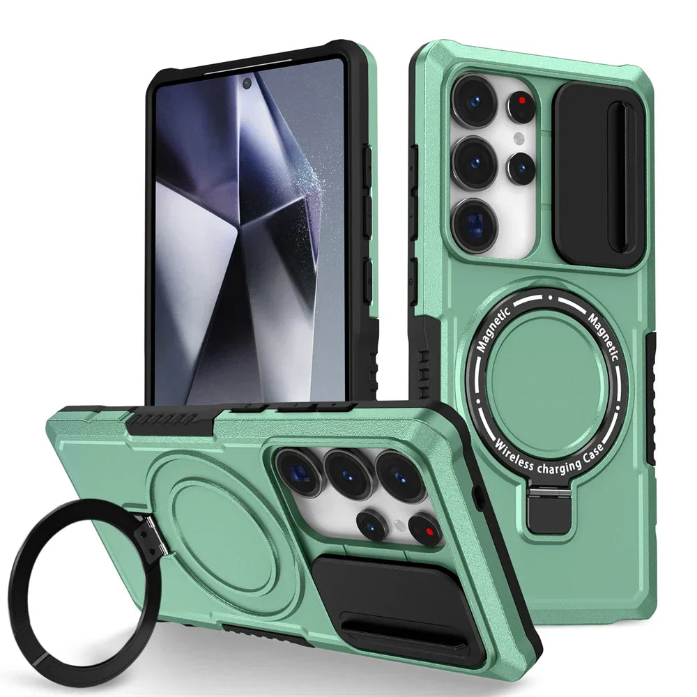 Samsung Galaxy S26 Series Rugged Hybrid Armor Magnetic Case - view 7