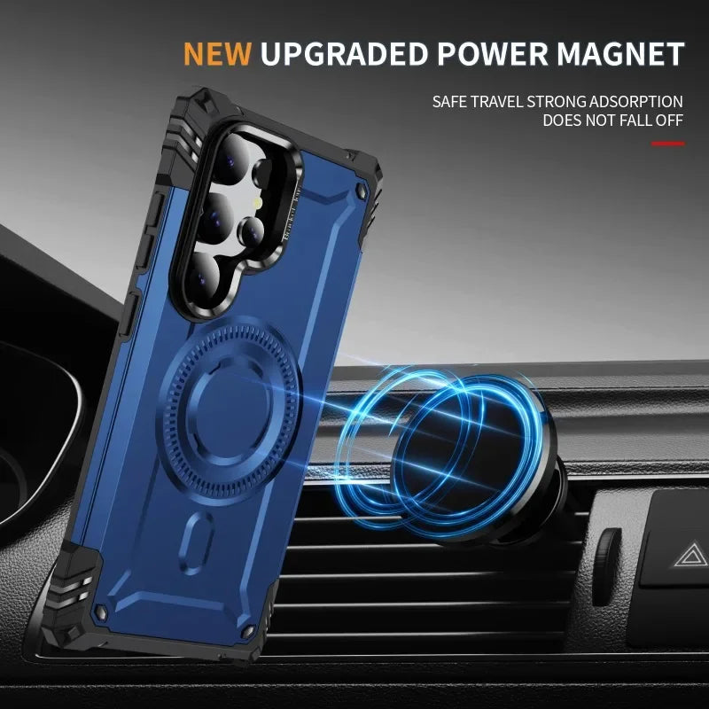 Samsung Galaxy S25 Series Heavy Duty Military Armor Case - back detail