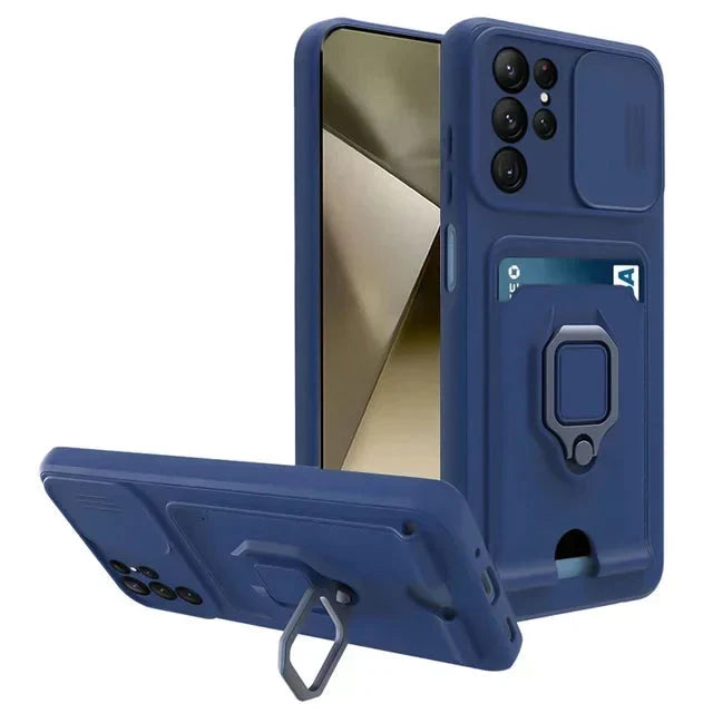 Samsung Galaxy S25 Series Magnetic Phone Case with Camera Cover & Card Slot - view 12
