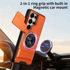 Samsung Galaxy S26 Series Case with Ring Stand and Lens Protector - back detail