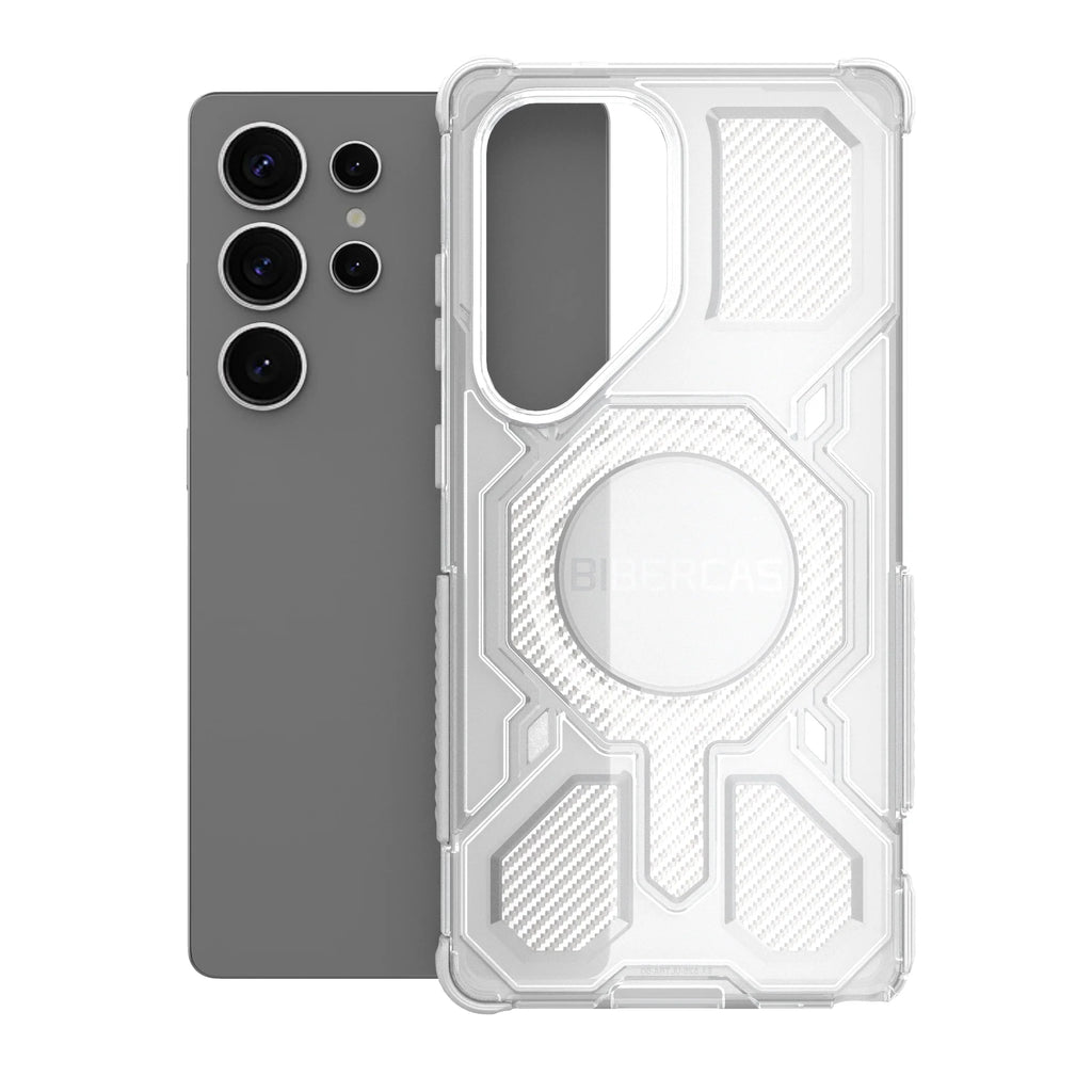 Samsung Galaxy S26 Series Magnetic Frosted Translucent Protective Case - back detail