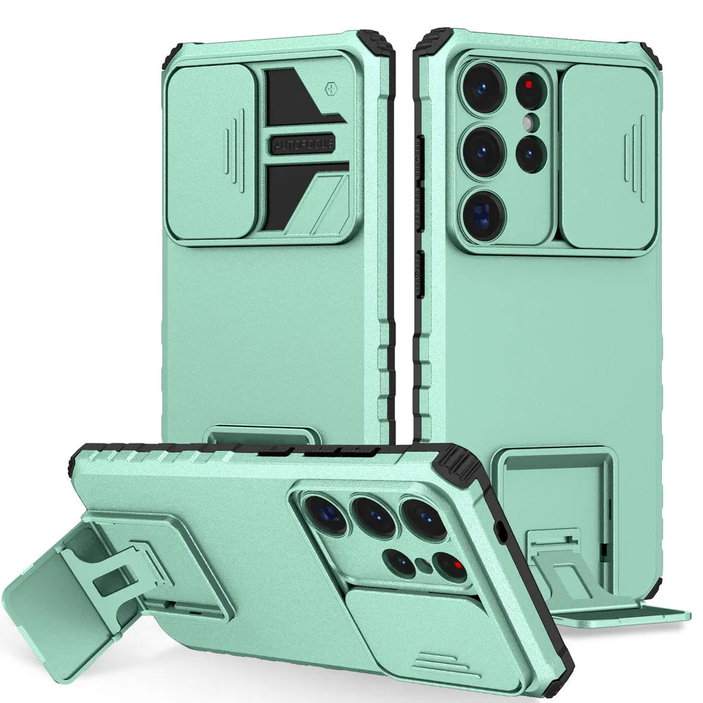 Samsung Galaxy S24 Series Anti Drop Airbag Case with Camera Slide Cover - view 8