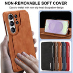 Samsung Galaxy S26 Series Leather Wallet Case with Kickstand - view 7