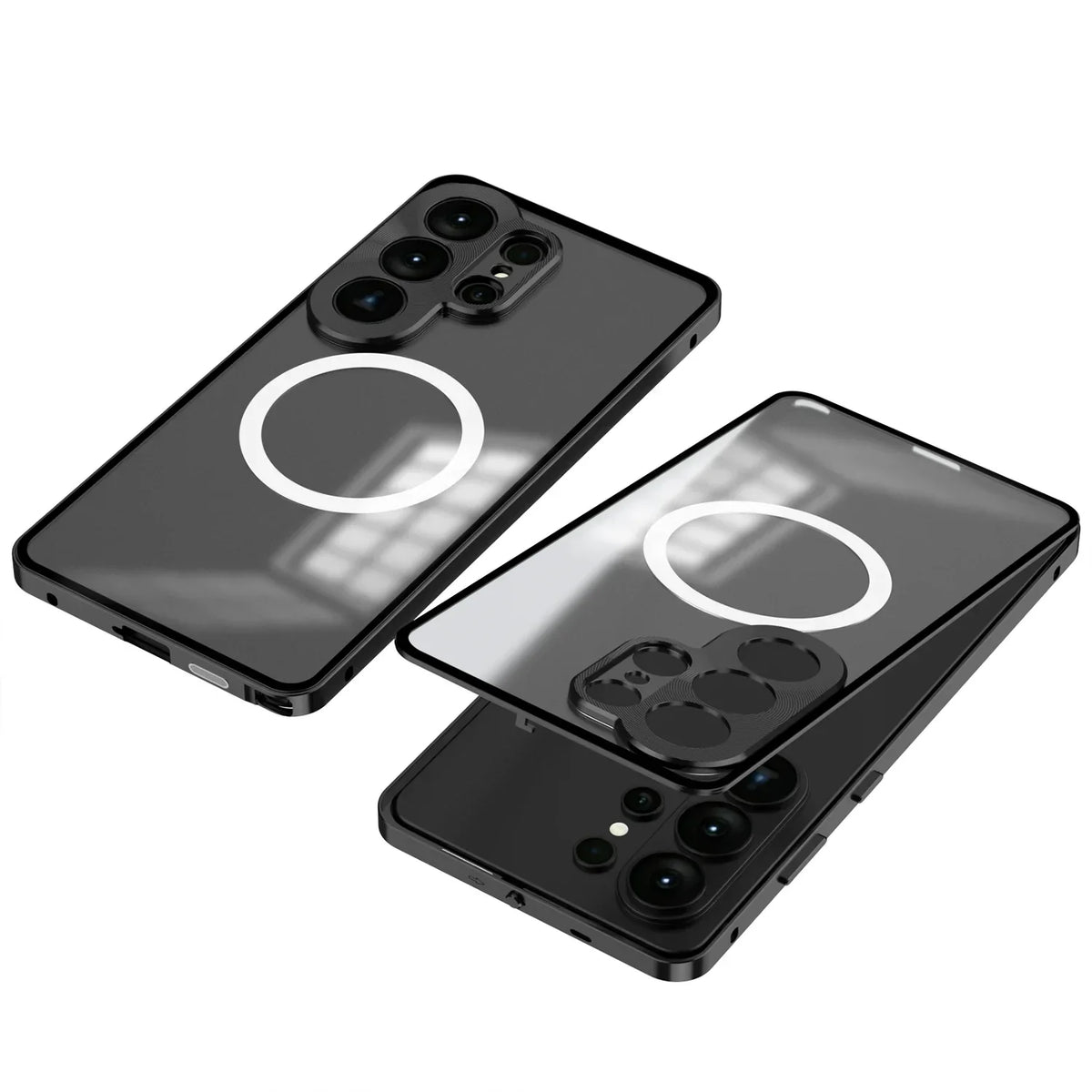 Magnetic Aluminum Alloy Case with Metal Lens Cover for Samsung Galaxy - view 8