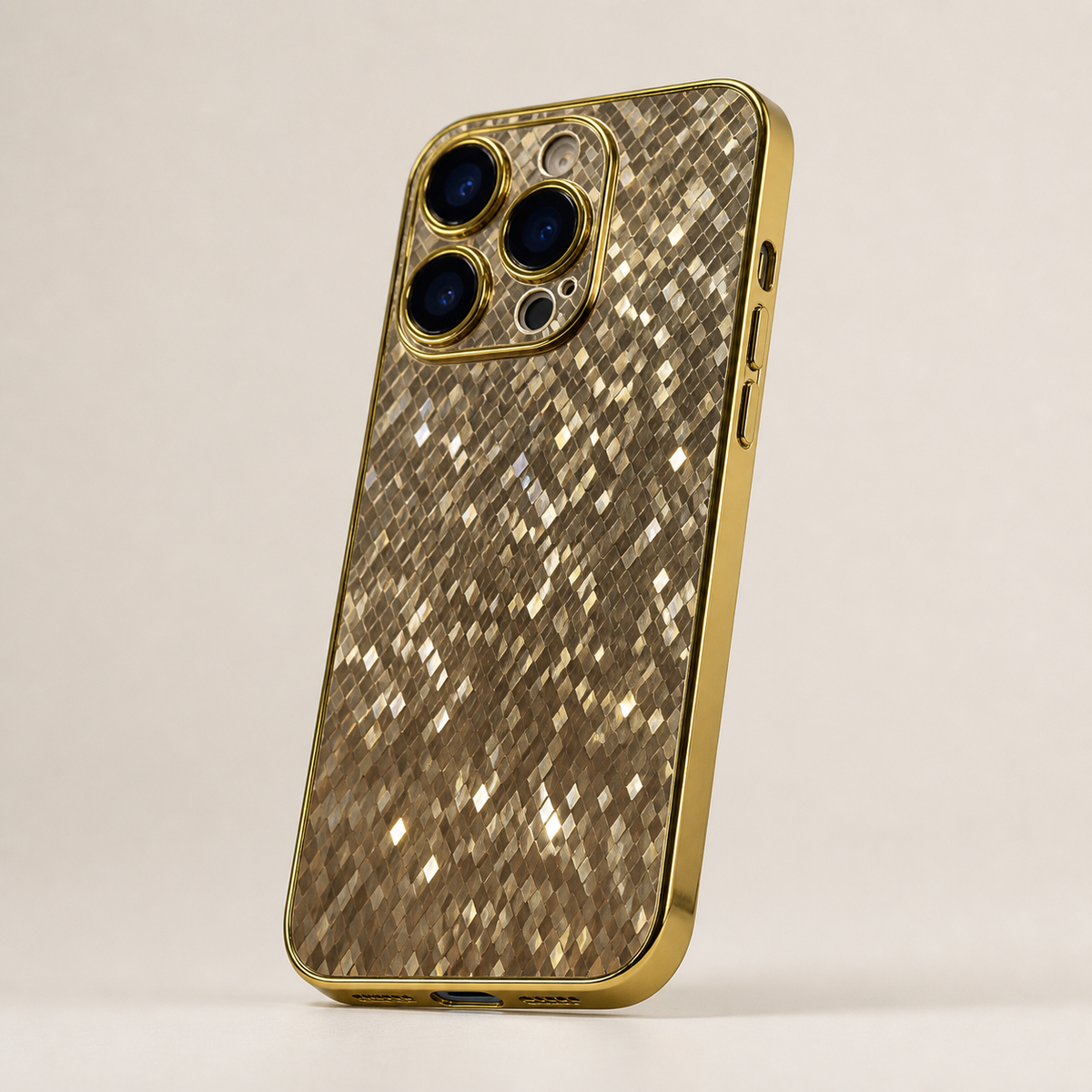 Golden Hour Faceted Mosaic Case for Samsung & iPhone for iPhone & Samsung Galaxy - on phone